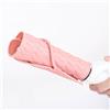 Generic Tappetino in silicone resistente al calore per strumenti per capelli caldi, custodia da viaggio portatile e cuscinetto per ferri piatti e arricciacapelli, rosa
