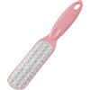 Generic Lima per piedi in acciaio inox, doppia faccia, rosa, strumento per pedicure per rimozione di calli e pelle morta