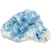 Generico Pietra grezza naturale minerale per cristalloterapia meditazione reiki (CELESTINA DRUSA 700/800 GR)
