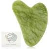ALIMAN BRAND Gua Sha 100% Naturale - Massaggiatore Rilassante per Viso e Corpo - Pietra di Giada Leggera e Facile da Usare - Rassodante (Piedra Gua Sha)