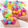 Generic Set di 15 piccole sfere massaggianti con un design colorato a forma di riccio, ideali per yoga e rilassamento di piedi e corpo, perfette come regalo per adulti in diverse occasioni