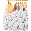 Ecom Pegaso 35 sacchetti essiccanti anti anti umidità - sacchetti in gel di silice/silica - sacchetti deumidificatori assorbenti per armadi e cassetti - assorbono l'umidità dall'armadio