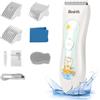 Bimirth - Rasoio elettronico per capelli per bambini, con rasoio ricaricabile USB e lama in ceramica, impermeabile, 3 pettini di protezione.