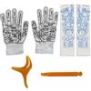 ZEACCT 6 Pezzi Kit Calzini Massaggio, Calzini Riflessologia Piede, Set Strumenti Massaggi, Strumento Massaggio Punti Trigger, Calzini Riflessologia Strumenti, per Alleviare La Fatica