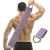 LOPHE Scrubber per la Schiena, Scrubber Posteriore per Doccia Spazzol Unisex, Doccia Esfoliante Sul Retro Migliora la Pelle, Scrubber Schiena per Doccia e Bagno(Viola Chiaro)