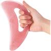 LICHUANUK Corpo Gua Sha Massaggio Strumento, Grande Raschietto Guasha, Massaggiatore Anticellulite, Drenaggio Linfatico, Adatto per Collo Spalle, Cosce, Addome, Schiena, Modellamento Corpo