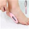 Generic Lima per piedi a due lati, strumento professionale per pedicure per esfoliare la pelle dura e la pelle morta, cura dei piedi lisci