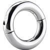Roluck Anello per Pene da Uomo Inox Cock Ring in Metallo, Potenziatore Dell'erezione, Prolunga la Durata, Anello Penieno con Chiave e Vite, Sex Toy per Coppie (M)