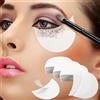 Generic 50 protezioni per ombretto, stencil per ombretto per prevenire residui di trucco, cuscinetti in gel senza pelucchi per eyeliner, extension per ciglia e trucco labbra, nastro per il trucco per ombretto