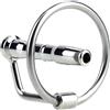 Sensual69 FOPS Dilatatore Uretrale Cava per Uomo in Acciaio Inossidabile Sonda Uretra con 2 Anelli Pene Lunghezza 4,3cm Diametro 0,6cm Sex Toy BDSM Sounding Maschile N16-31