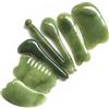 Generic Set di 7 strumenti per massaggio Gua Sha, in resina, per viso, schiena e collo, rilassa i muscoli e rilascia lo stress, regalo per la festa della mamma, verde