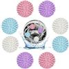 Lixiluxia 8 pezzi Palline per Asciugatrice, Palle Lavatrice, Sfere Asciugatrici, Sfera Palla Asciugabiancheria, Dryer Balls Riutilizzabili, Naturale Antistatica Velocizza Asciugatura