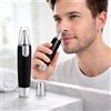 Generic Trimmer per peli del naso, impermeabile, nasale, orecchio, sopracciglio, strumento di design portatile di precisione, per uso domestico e in viaggio