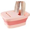 Ocastuted Vasca da bagno pieghevole per pediluvio, vasca da bagno con massaggio per piedi, bacino per pediluvio con massaggiatore per piedi, bacinella per vasca idromassaggio per alleviare lo stress, secchio