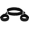 EIS | set BDSM | collare e manette | 3 parti | chiusura in velcro | misura regolabile