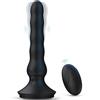 Jesbena Prostate Massager Anal Vibrator Strong Suction Cup, Remote Control 10 Vibrating 4 Wriggle Modes, Clitoral G-Spot Stimulator Waterproof Sensory Adult Sex Toys for Men, Women and Couples