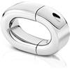 Mens-Shop24 Anello per testicoli erotici CBT per uomini (diametro interno: 25 x 40 mm/altezza: 40 mm)
