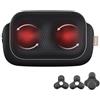 Homedics ModMassage Massaggiatore Cervicale Shiatsu - Senza Fili, USB - C | Massaggiatore schiena e collo, spalle, gambe e piedi, 2 testine intercambiabili, caldo e freddo, ricaricabile