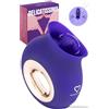 MySecretCase Vibratoreper Donna Clitoride, Stimolatore Clitoride Femminile, Lecca Clitoride Femminile, Vibratoreper Donna Piccolo, 9 Modalità di Vibrazione, Vibratore Lingua, Impermeabile, USB