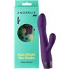 AMORELIE Joy - Rabbit Vibratore Shake da donna, impermeabile, ricaricabile, in silicone e ABS