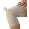 Spikenergy Ginocchiera Ortopedica Elettro Magnetoterapia - Per Artrosi ed Artrite, Traumi Distorsivi, Tendinite, Fascia Ginocchio Elastica, Dispositivo Medico Detraibile - Made in Italy, Beige M