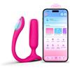LOVENSE Lush Anal Sex Toys, Butt Plug Vibrante, Vibratore Anale per Coppie | Controllo app Bluetooth a lunga distanza, misura per principianti, luce LED, impermeabile, silicone liscio e ricarica USB