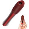 Mysterious Toys Vibratoreper Donna Clotoride Succhia Clitoride Per Donna Stimolatore Per Clitoride，6 Modalità Suzione & 10 Programmi di Vibrazione - Sex Toys a Suzione ad Alta Potenza (Borgogna)