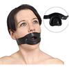 Honeylust Bavaglio Lattice superficie morso & lingua - Bondage BDSM Fetish | Cinghia regolabile - adatto a tutte le misure - Unisex, per sottomissione, sessioni Domina e giochi di ruolo