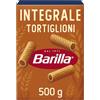 Barilla Pasta Tortiglioni Integrali, Integrale, 500 g | Pasta Corta di Semola Integrale di Grano Duro