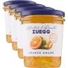 Zuegg, Marmellata di Arance Amare, 330g (Confezione da 4)