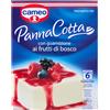 Cameo Preparato per Panna Cotta con Guarnizione ai Frutti di Bosco, Dessert Facile da Preparare, la Confezione Contiene lo Stampo per la Cottura, Astuccio da 6 Porzioni, 107 g Complessivi