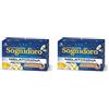 SOGNID ORO Camomilla Sogni d'oro solubile con melatonina, 16 Filtri, senza zuccheri e glutine, immediatamente solubile, facile da preparare, sonno rapido. (Confezione da 2)