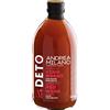 Deto Andrea Milano, Aceto di Vino Rosso con Madre, Non Filtrato e Non Pastorizzato, Utilizzato come Drink se Diluito con Acqua e come Condimento per i Tuoi Piatti Preferiti, Made in Italy, 500 ml