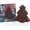 Venchi, Pino Brutto&Buono, Fondente e Pistacchio Intero, No Glutine, 200 g | Lastra di Cioccolato Fondente con Pistacchi Interi, Forma di Pino, Fatto a Mano, Idea Regalo Natale