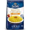 Riso Scotti - Risotto alla Milanese - Riso Carnaroli con Zafferano Ambrato Senza Glutine - 210 gr