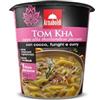 Arnaboldi - Zuppa Thailandese Tom Kha, Piatti Pronti in 4min Senza Conservanti e Glutammato, Zuppa Thai Piccante con Cocco, Funghi, Curry per Pranzo Veloce, Cena Leggera, Sana, Gustosa, 1 Porzione 50g
