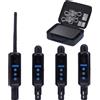 Shenzhen Longgang District Mandelang Lig Tomshine Kit DMX 512 Wireless, 1 Trasmettitore e 3 Ricevitori a Batteria,