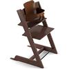 Stokke Seggiolone Tripp Trapp di Stokke con Baby Set, Walnut - Sedia regolabile ed evolutiva per bambini e adulti - Design ergonomico e classico, 1.0 Conteggio, 6.47 kilograms