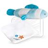 Doudou et Compagnie - Peluche Pesce Carino con Doudou - 16 cm - Verde mandorla - DC3656