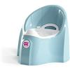 OKBABY Pasha - Vasino per Bambini con Seduta Anatomica e Schienale Rialzato - Azzurro