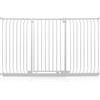 Safetots Cancelletto di Sicurezza Elite Extra Alto, 188cm - 197cm, Bianco Opaco, Extra Alto con 96.8cm di Altezza, Cancelletto di Sicurezza a Pressione per Scale, Barriera di Sicurezza