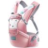 SONARIN Multifunzionale Ergonomico Hipseat Marsupio,Marsupio Neonati con Sedile Portantina Porta Bambino Fascia Porta Bebè Regolabile per Neonati Bambini 0-36 Mesi(Rosa)