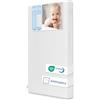 baby idea Babysanity Materasso Lettino Pieghevole cm60x120 H8 Antisoffoco a Norma EN16890:2017 Tessuto COTONE100% OEKO-TEX® Struttura Poliuretano CertiPUR™ Classe1 Prima Infanzia Sfoderabile - Made In Italy -