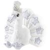 Heunec CROWNIE 751972 Pavone 30 cm, bianco