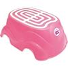 OKBABY Herbie Pedana Sgabello Alzabimbo con Gomma Antiscivolo per Bambini, Fucsia