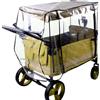 Generico Copertura Antipioggia Per Carrello Da Campeggio,Copertura Impermeabile Antivento Per Passeggini | Protezione Ripiegabile Per Passeggiate, Spiaggia e Giardino