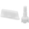 BOXOB 2pz Parti di Ricambio Compatibili con FRP0046 Formula Pro Advanced, Tige Dell'Asse & Raschiatore in Silicone (Attacca alla Copertura di Blocco)