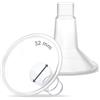Maymom MyFit Schermi Compatibili con Tiralatte Medela PersonalFit, Freestyle, Harmony e Maxi, Adatti per Connettore Flex, Confezione da 2, 32 mm