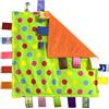 Sowist G-Tree Tag Coperta infantile del bambino Coperta Comfort peluche Security morbido sveglio bambini dentizione giocattolo Neonato Regalo Regalo di compleanno (punto verde)