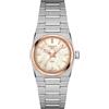 Tissot PRX - 25 mm / orologio donna / quadrante madreperla bianca con rivestimento PVD rosato / cassa e bracciale acciaio - T137.010.21.111.00